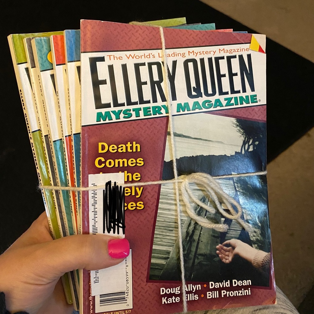 Ellery Queen mystery magazine bundle
